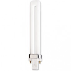 Satco 13-watt Pin-based Compact Fluorescent Bulb - 13 W - 800 lm - T4 Size - Warm White Light Color - GX23 Base - 12000 Hour - 4400.3°F (2426.8°C) Color Temperature - 82 CRI - Energy Saver - 50 / Carton