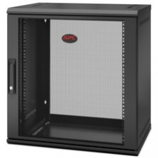 APC by Schneider Electric NetShelter WX 12U Single Hinged Wall-mount Enclosure 400mm Deep - For Networking, Airflow System - 12U Rack Height x 19