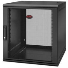APC by Schneider Electric NetShelter WX 12U Single Hinged Wall-mount Enclosure 600mm Deep - For Networking, Airflow System - 12U Rack Height x 19