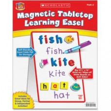 Scholastic Res. PreK-2 Magnetic Learning Easel - Tabletop - 1 Each