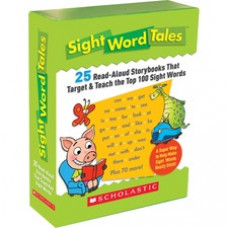 Scholastic S.T.Resources Grades K-2 Sight Word Tales Box Set Printed Book - Book - Grade K-2