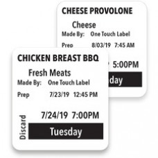 Seiko SLP-FPL Food Prep Printing Labels - Designed perfectly for Restaurant, C-Store, and other Food Prep labels.