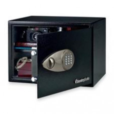 Sentry Safe Security Safe with Electronic Lock - 1.20 ft³ - Electronic, Key Lock - 2 Live-locking Bolt(s) - Internal Size 10.50