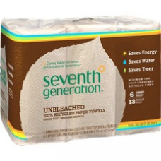 Seventh Generation 100% Recycled Paper Towels - 2 Ply - Natural - 11