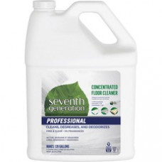 Seventh Generation Concentrated Floor Cleaner- Free & Clear - Concentrate - 128 fl oz (4 quart) - 1 Each