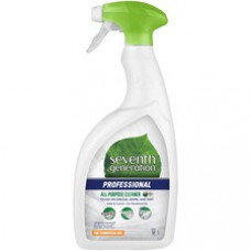 Seventh Generation Professional All-Purpose Cleaner - Spray - 32 fl oz (1 quart) - Spray Bottle - 1 Each - White
