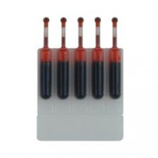 Xstamper Red Ink Refill System - 5 / Pack - Red Ink - 0.17 fl oz