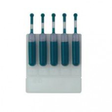 Xstamper Preinked Stamps Ink Cartridge Refills - 5 / Pack - Blue Ink - 0.17 fl oz