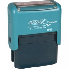 Xstamper Custom Self-ink 1-4 Line Message Stamp - Custom Message/Date Stamp - 0.50