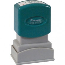 Xstamper Small Address/Inspection Stamp - Custom Message Stamp - 0.50