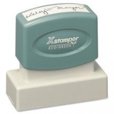 Xstamper Pre-Inked Stamp - Custom Message Stamp - 0.69
