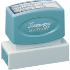 Xstamper Custom Business Address Stamp - Custom Message Stamp - 0.62