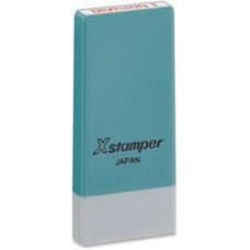 Xstamper Single Line Stamp - Custom Message Stamp - 1 Line(s) - 0.13