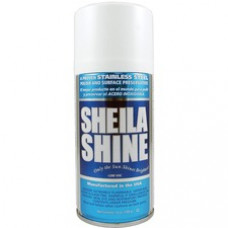 Sheila Shine Stainless Steel Polish - Aerosol - 10 fl oz (0.3 quart) - 1 Each - White