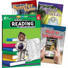 Shell Education Learn At Home Grade Level Bundle Printed Book - Book - Grade 6 - English