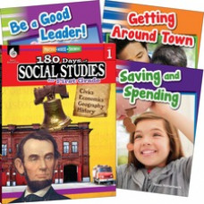 Shell Education Learn At Home Social Studies Books Printed Book - Book - Grade 1 - English