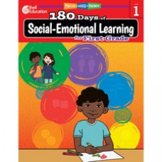 Shell Education 180 Days of Social-Emotional Learning for Kindergarten Printed Book by Kris Hinrichsen, Kayse Hinrichsen - Book - Grade 1 - English