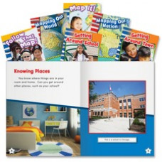 Shell Education Education Let's Map It! Six Book Set Printed Book - Book - Grade K-3