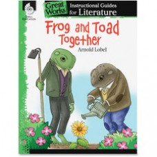Shell Education Frog and Toad Together Literature Guide Printed Book by Arnold Label - Shell Educational Publishing Publication - 2014 March 01 - Book - Grade K-3 - English