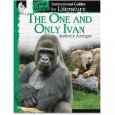Shell Education The One And Only Ivan Literature Guide Printed Book by Katherine Applegate - Shell Educational Publishing Publication - 2014 July 01 - Book - Grade K-3 - English