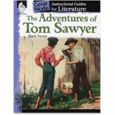 Shell Education Adventures Tom Sawyer Instruction Guide Printed Book by Mark Twain - Shell Educational Publishing Publication - Book - Grade 4-8