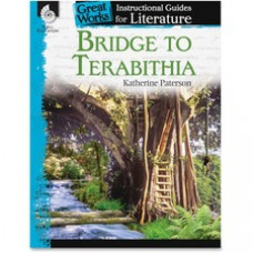 Shell Education Bridge To Terabithia Great Works Instructional Guides Printed Book by Katherine Paterson - Shell Educational Publishing Publication - Book - Grade 4-8