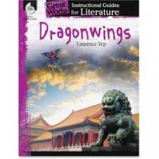 Shell Education Grade 4-8 Dragonwings Instructional Guide Printed Book by Laurence Yep - Book