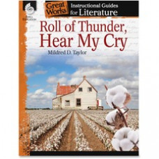 Shell Education Roll of Thunder Hear My Cry Great Works Instructional Guides Printed Book by Mildred D.Taylor - Shell Educational Publishing Publication - Book - Grade 4-8