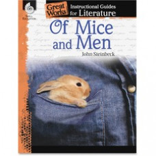 Shell Education Grade 9-12 Of Mice/Men Instruction Guide Printed Book by John Steinbeck - Book