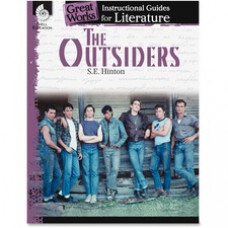 Shell Education The Outsiders An Instructional Guide Printed Book by S.E. Hinton - Shell Educational Publishing Publication - Book - Grade 9-12