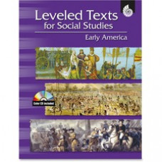 Shell Education Early America Leveled Texts Book Printed/Electronic Book - Shell Educational Publishing Publication - 2007 April 05 - Book, CD-ROM - Grade 4-12