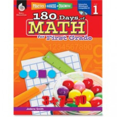Shell Education Education 18 Days of Math for 1st Grade Book Printed/Electronic Book by Jodene Smith - Shell Educational Publishing Publication - 2011 April 01 - Book, CD-ROM - Grade 1 - English