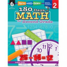 Shell Education Education 18 Days of Math for 2nd Grade Book Printed/Electronic Book by Jodene Smith - Shell Educational Publishing Publication - 2011 April 08 - Book, CD-ROM - Grade 2 - English