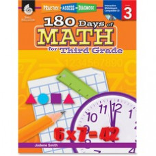 Shell Education Education 18 Days of Math for 3rd Grade Book Printed/Electronic Book by Jodene Smith - Shell Educational Publishing Publication - 2011 April 01 - Book, CD-ROM - Grade 3 - English