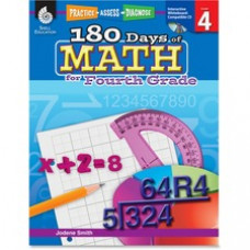 Shell Education Education 18 Days of Math for 4th Grade Book Printed/Electronic Book by Jodene Smith - Shell Educational Publishing Publication - 2011 April 01 - Book, CD-ROM - Grade 4 - English