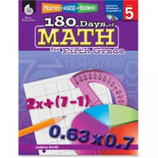 Shell Education Education 18 Days of Math for 5th Grade Book Printed/Electronic Book by Jodene Smith - Shell Educational Publishing Publication - 2011 April 01 - Book, CD-ROM - Grade 5 - English