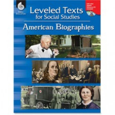 Shell Education American Bios Leveled Texts Book Printed/Electronic Book - Shell Educational Publishing Publication - Book, CD-ROM - Grade 1-8