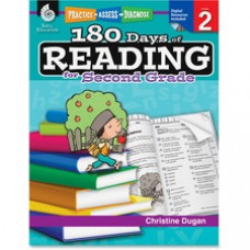Shell Education 180 Days of Reading Grade 2 Book Printed/Electronic Book by Christine Dugan, M.A.Ed. - Shell Educational Publishing Publication - CD-ROM, Book - Grade 2