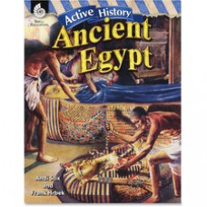 Shell Education Grades 4-8 Active History Ancient Egypt Printed Book by Andi Stix, Frank Hrbek Printed Book by Andi Stix, Frank Hrbek - Shell Educational Publishing Publication - Book - Grade 4-8