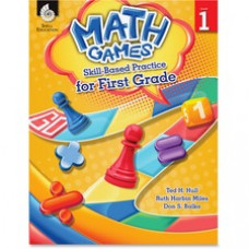 Shell Education Grade 1 Math Games Skills-Based Practice Book by Ted H. Hull, Ruth Harbin Miles, Don S. Balka Printed Book by Ted H. Hull, Ruth Harbin Miles, Don S. Balka - Shell Educational Publishing Publication - Book - Grade 1