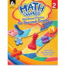 Shell Education Grade 2 Math Games Skills-Based Practice Book by Ted H. Hull, Ruth Harbin Miles, Don S. Balka Printed Book by Ted H. Hull, Ruth Harbin Miles, Don S. Balka - Shell Educational Publishing Publication - Book - Grade 2