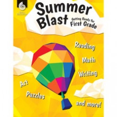 Shell Education Summer Blast Student Workbook Printed Book by Jodene Smith - Book - Grade K-1 - Multilingual