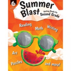 Shell Education Summer Blast Student Workbook Printed Book by Jodene Smith - Book - Grade 1-2 - Multilingual
