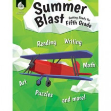 Shell Education Summer Blast Student Workbook Printed Book by Wendy Conklin - Book - Grade 4-5 - Multilingual