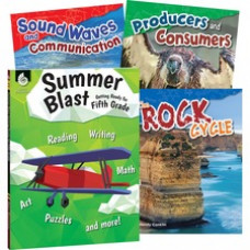 Shell Education Learn-At-Home Summer Science Set Printed Book by Wendy Conklin - Book - Grade 4-5 - Multilingual