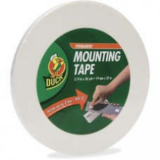Duck Brand Brand Double-sided Foam Mounting Tape - 0.75" Width x 36 yd Length - 1 Roll - White