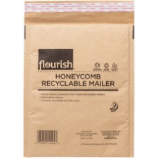 Duck Brand Flourish Honeycomb Recyclable Mailers - Mailing/Shipping - 8 4/5