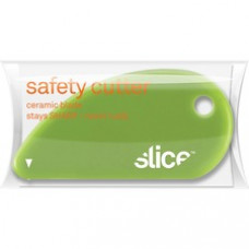 Slice Ceramic Blade Mini Safety Cutter - Micro-ceramic Blade - Retractable, Ergonomic Handle, Rust-free, Non-slip, Ambidextrous, Long Lasting, Non-sparking, Non-conductive, Built-in Magnet - Acrylonitrile Butadiene Styrene (ABS), Rubber, Zirconia, Ne