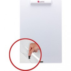 Justick White Frameless Mini Dry-Erase Board - 24