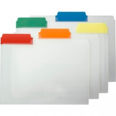 Smead Poly Color Coded File Folder - Letter - 8 1/2
